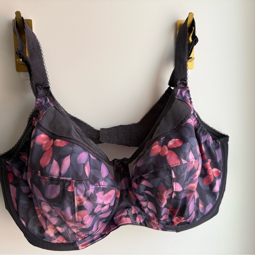 Keira Goddess Floral Print Women's Bra 38F